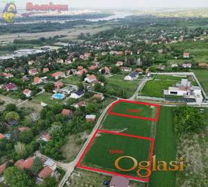 Gradjevinski plac 1100m Fruška gora Rakovac- Salaksije na vrhu TOP POGLED